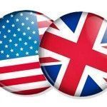 inglés- británico- e- inglés -americano
